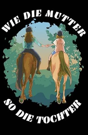 Kreatives Pferde Journal für Frauen mit einzigartigem Pferdemotiv