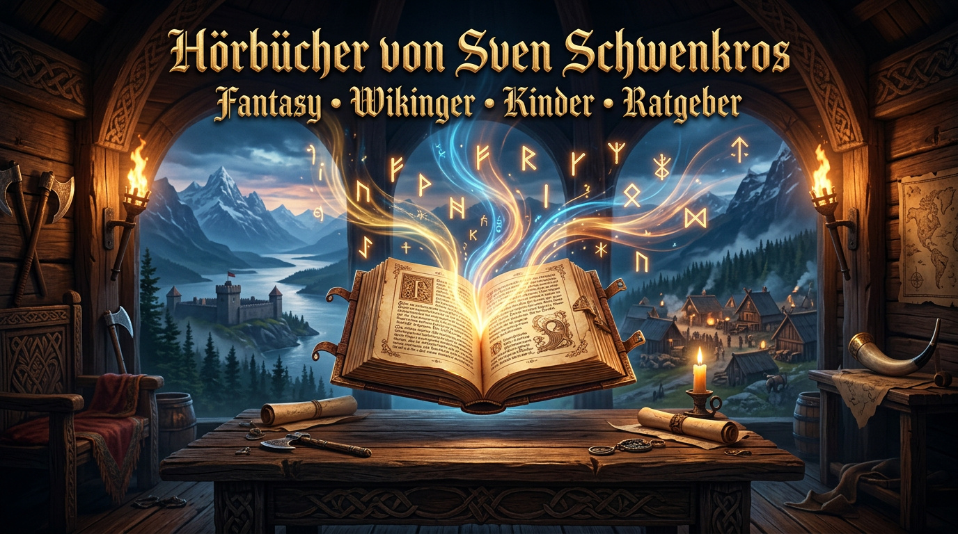 Hörbücher von Sven Schwenkros – Wikinger, Fantasy und Kinderhörbücher auf Klangbuchwerk
