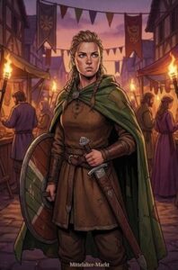 Mittelalter Kleidung Markt nordischem Markt-Cover