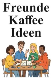 Notizbuch Kaffee Spruch lustig Gruppe Menschen Tisch Kaffee Gespräche Ideen Geschenk Freunde Kollegen
