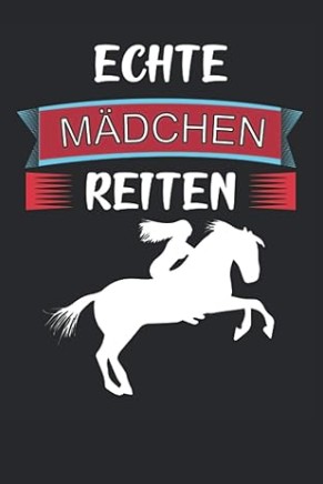 Klassisches Pferde Tagebuch für Mädchen mit traditionellem Pferdemotiv