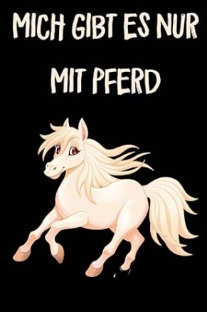 Pferde Tagebuch für Mädchen – Lila Tagebuch