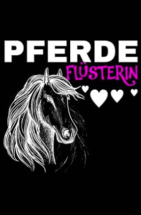 Pferde Tagebuch für Mädchen – Klassisches-spruch-Design