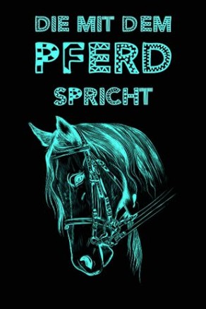 Klassisches Pferde Tagebuch für Mädchen mit traditionellem Pferdemotiv