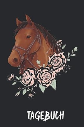 Schönes Pferde Journal für Mädchen mit liebevollem Pferdebild