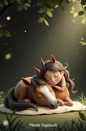 Pferde Tagebuch für Mädchen – modern