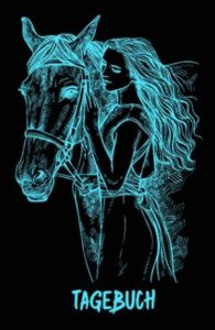 Modernes Pferde Journal für Mädchen mit stilvollem Pferdecover