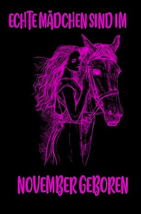 Schönes Pferde Journal für Mädchen mit liebevollem Pferdebild