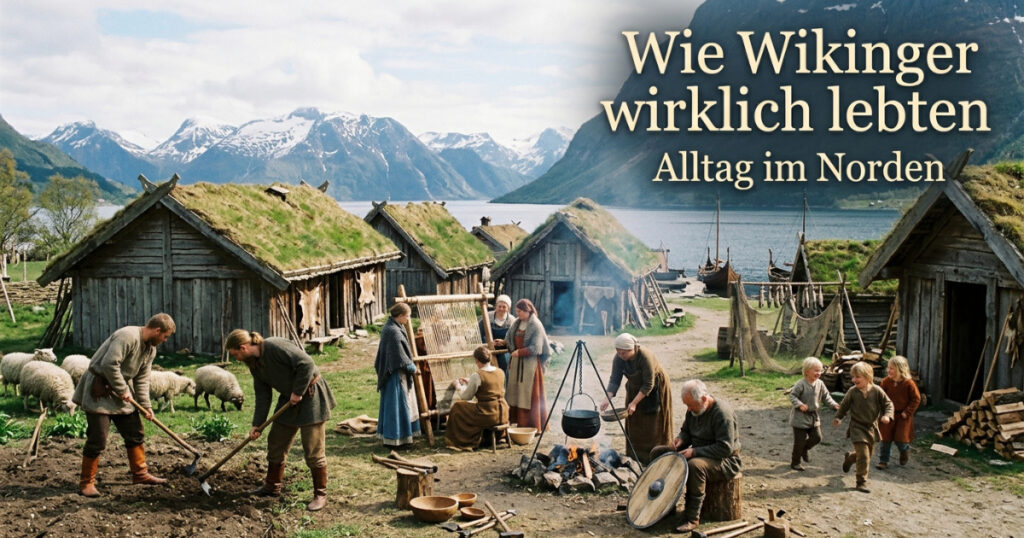 Wikinger Alltag im Norden – Leben, Kleidung und Essen der Wikinger