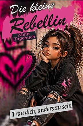 Tagebuch für Mädchen Die kleine Rebellin Selbstbewusstsein stärken Notizbuch für starke Mädchen mit großen Träumen