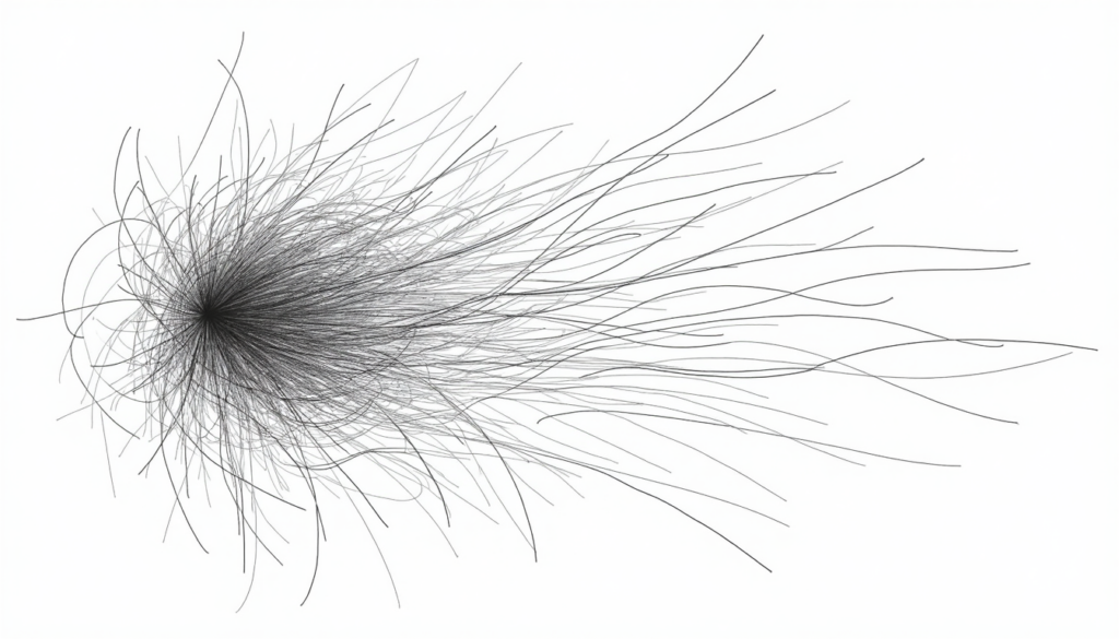 Gedanken werden durch Schreiben klar und strukturiert