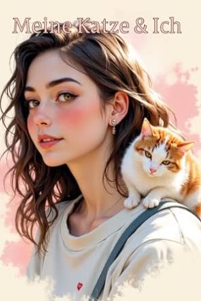 Katzenmädchen Tagebuch für Mädchen mit Katze, Meine Katze und ich Katzenmädchen Notizbuch für Mädchen die Katzen lieben und ihre Gedanken festhalten