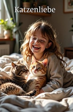 Katzenliebe Katzenmädchen Notizbuch für Mädchen die Katzen lieben und ihre Gedanken festhalten