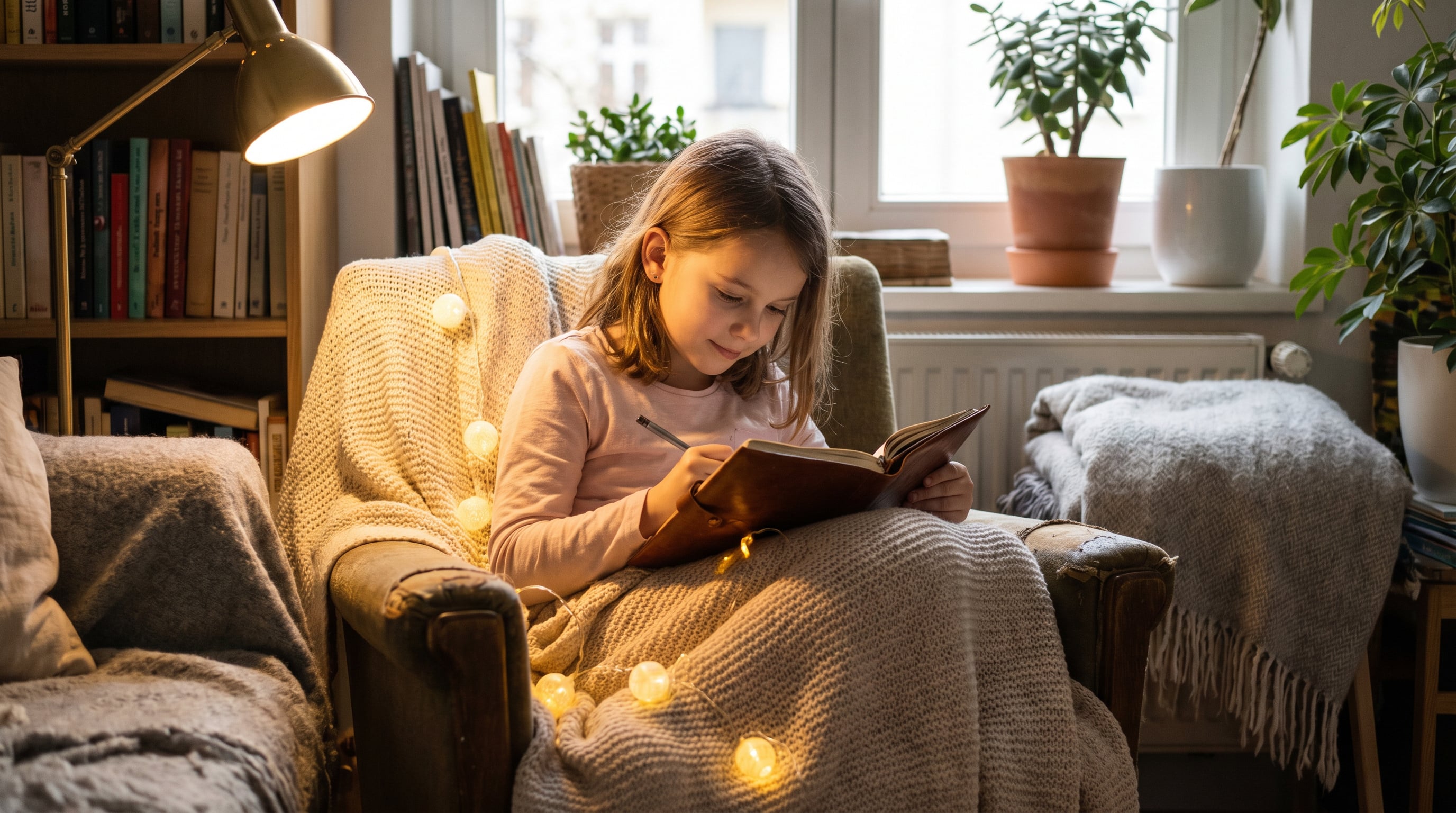 ruhiger Moment beim Schreiben