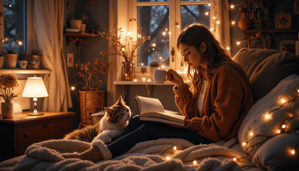 Katzenmädchen Zimmer Ideen mit cozy Atmosphäre