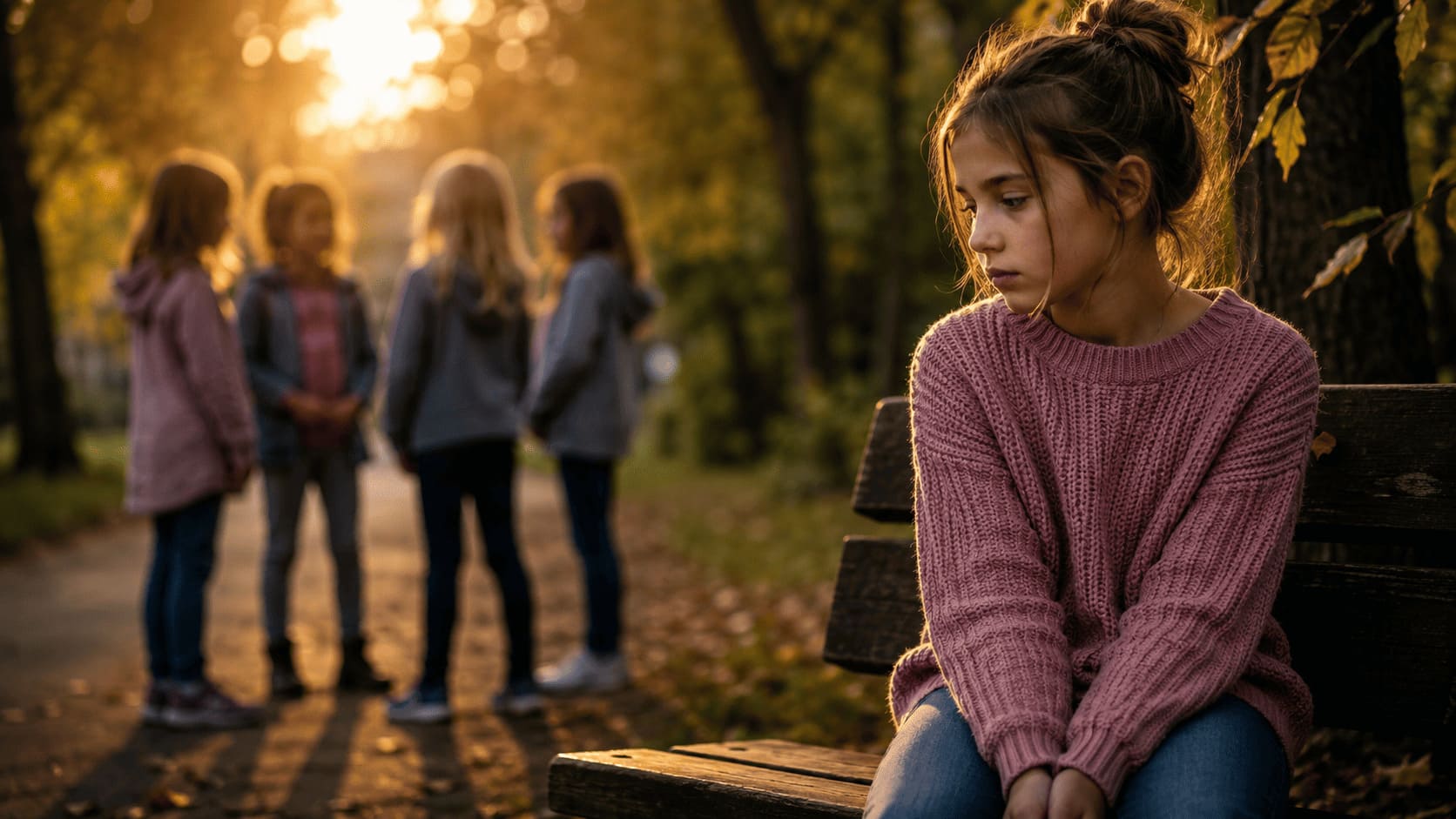 Empathische Mädchen beobachten ihre Umgebung aufmerksam und nehmen Gefühle anderer Kinder besonders intensiv wahr.