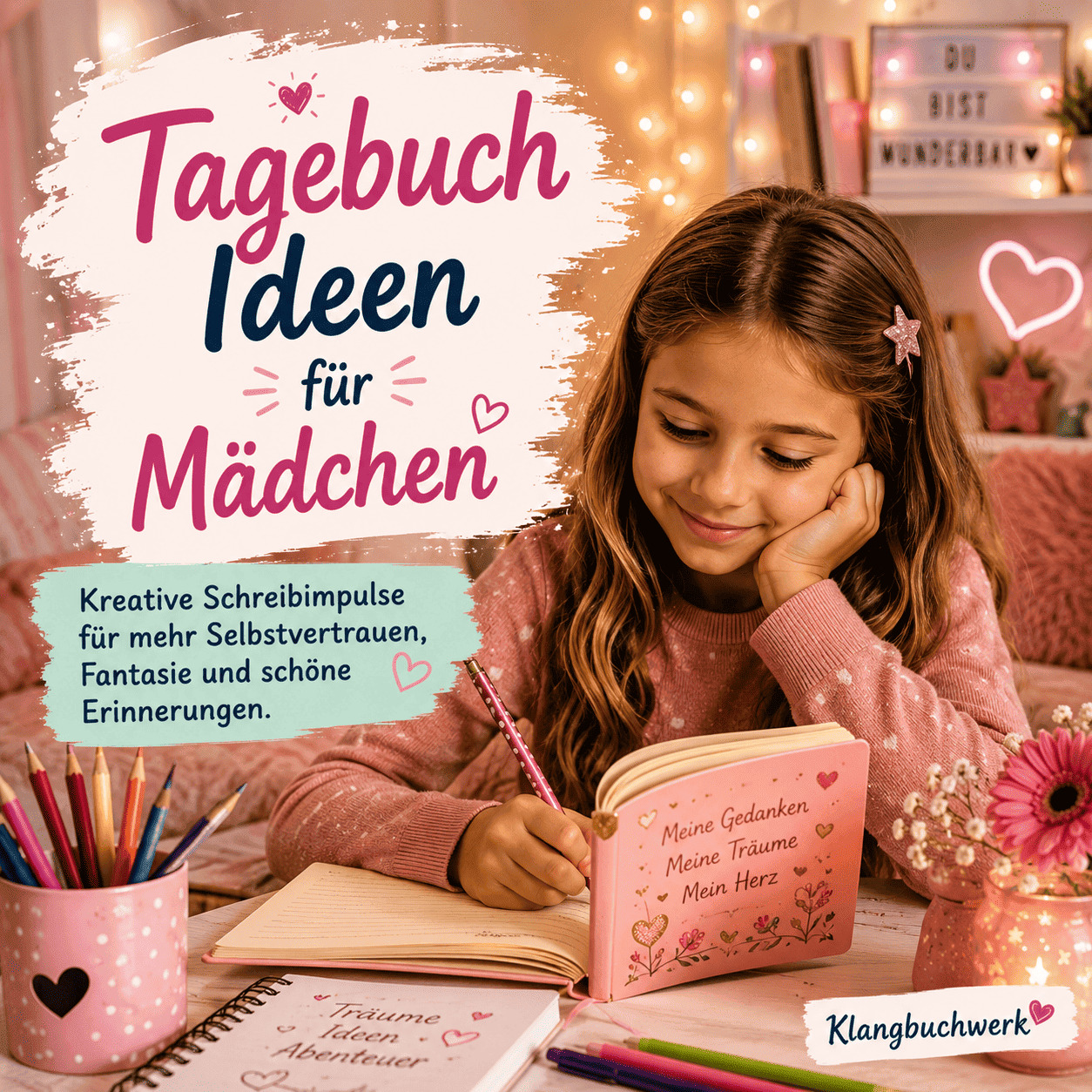 Tagebuch Ideen für Mädchen mit kreativen Schreibimpulsen und viel Fantasie