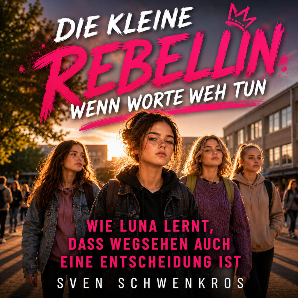 Cover des Hörbuchs Die kleine Rebellin – Wenn Worte weh tun von Sven Schwenkros.